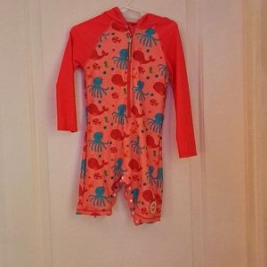 2T one piece swinsuit